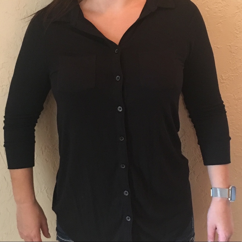 Merona Black Shirt
